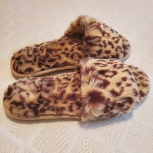 Victoria Secret Leopard House Slippers